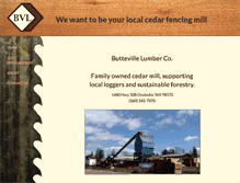 Tablet Screenshot of bvllumber.com